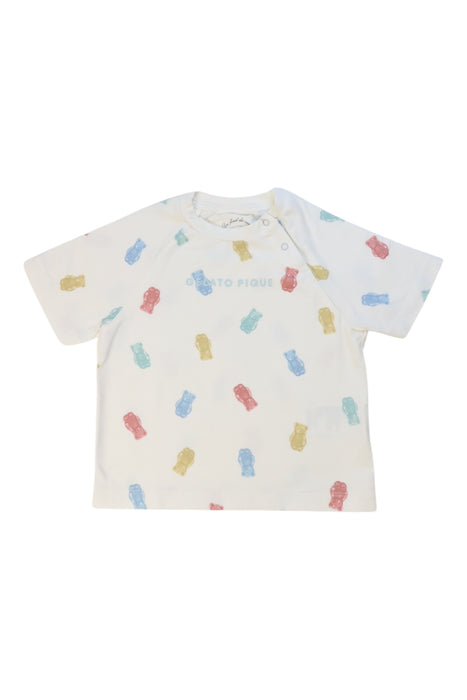A Multicolour Short Sleeve T Shirts from Gelato Pique in size 12-18M for girl. (Front View)