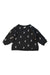 A Black Crewneck Sweatshirts from Organic Zoo in size 2T for girl. (Back View)
