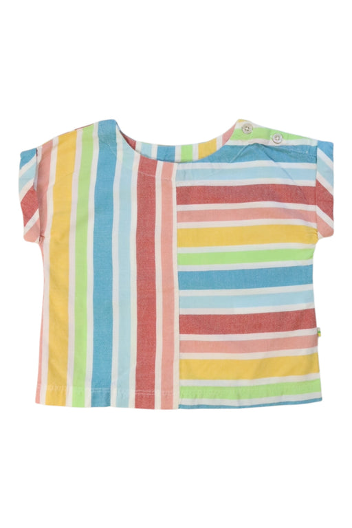 A Multicolour Short Sleeve Tops from Frugi in size 18-24M for girl. (Front View)