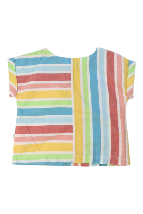 A Multicolour Short Sleeve Tops from Frugi in size 18-24M for girl. (Back View)