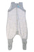 A Grey Sleepsacs from Love To Dream in size 12-18M for neutral. (Front View)