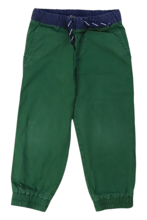 A Green Casual Pants from Polo Ralph Lauren in size 2T for boy. (Front View)