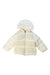 A White Puffer/Quilted Coats & Outerwear from Moncler in size 12-18M for girl. (Front View)