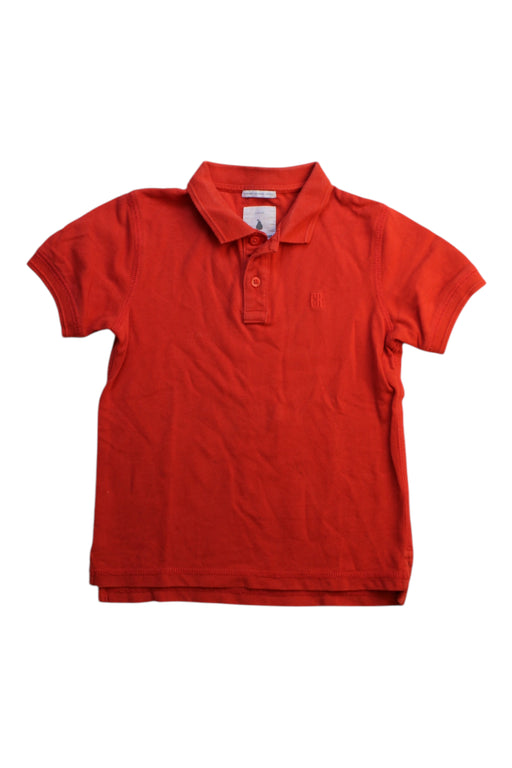 A Red Short Sleeve Polos from Country Road in size 5T for boy. (Front View)