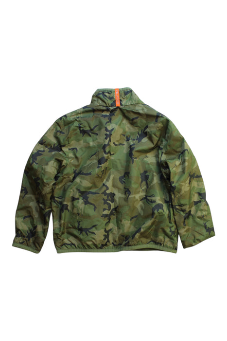 A Green Lightweight Jackets from Polo Ralph Lauren in size 3T for boy. (Back View)