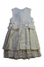 A Ivory Sleeveless Dresses from Nicholas & Bears in size 6T for girl. (Back View)