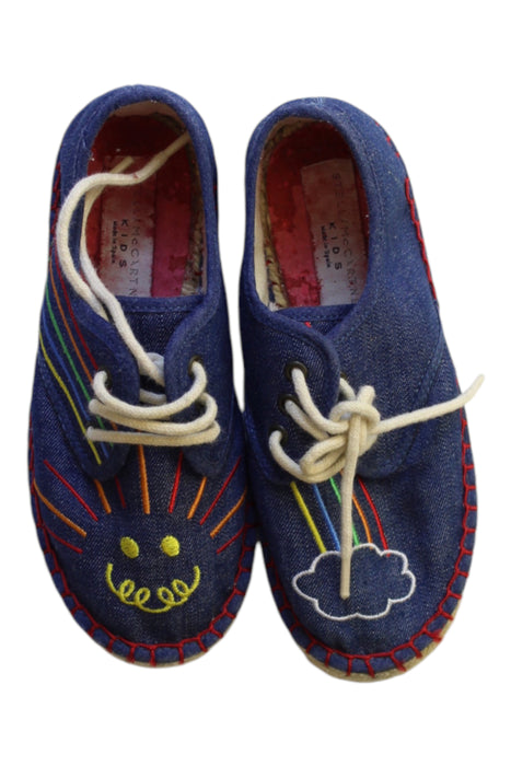 A Multicolour Espadrilles from Stella McCartney in size 5T for girl. (Back View)