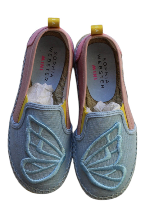 A Multicolour Espadrilles from Sophia Webster in size 6T for girl. (Back View)