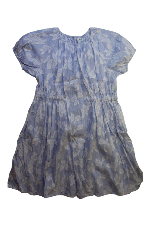 A Blue Short Sleeve Dresses from Balabala in size 12Y for girl. (Front View)