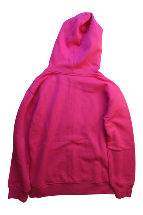 A Pink Zippered Sweatshirts from Calvin Klein in size 14Y for girl. (Back View)