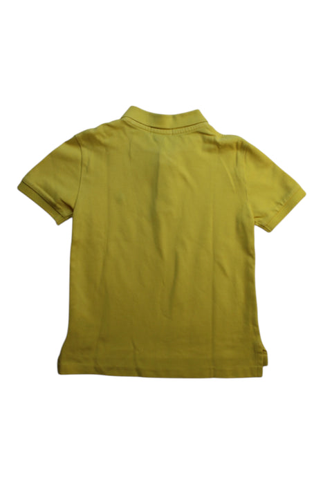 A Yellow Short Sleeve Polos from Polo Ralph Lauren in size 5T for boy. (Back View)