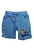 A Blue Shorts from Moschino in size 4T for boy. (Front View)