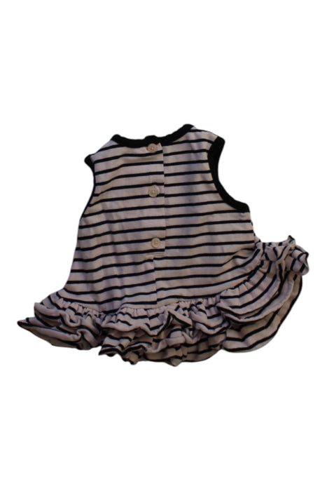 A Multicolour Sleeveless Dresses from Pippa & Julie in size 3-6M for girl. (Back View)