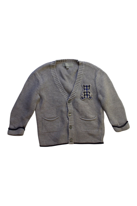 A Grey Cardigans from Nicholas & Bears in size 6-12M for boy. (Front View)