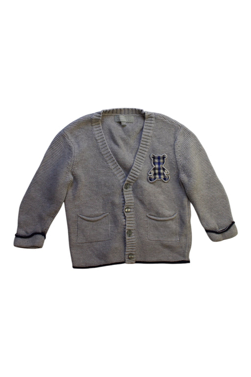 A Grey Cardigans from Nicholas & Bears in size 6-12M for boy. (Front View)