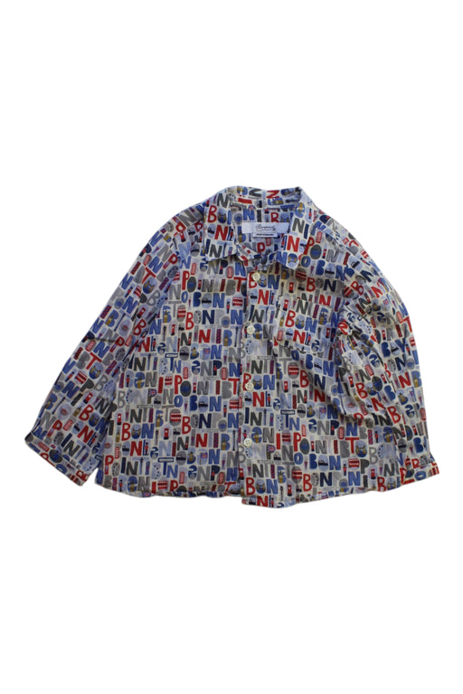 A Multicolour Long Sleeve Shirts from Bonpoint in size 12-18M for boy. (Front View)