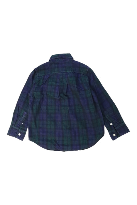A Navy Long Sleeve Shirts from Polo Ralph Lauren in size 4T for boy. (Back View)