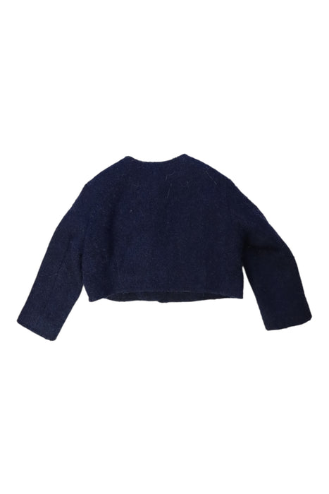 A Navy Blazers from Bonpoint in size 4T for girl. (Back View)