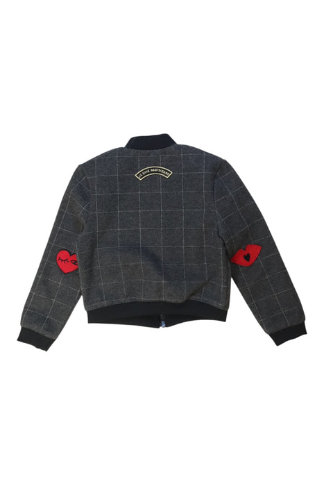 A Grey Lightweight Jackets from Sonia Rykiel in size 4T for girl. (Back View)