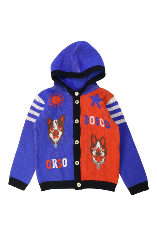 A Multicolour Buttoned Sweatshirts from Gucci in size 3T for girl. (Front View)