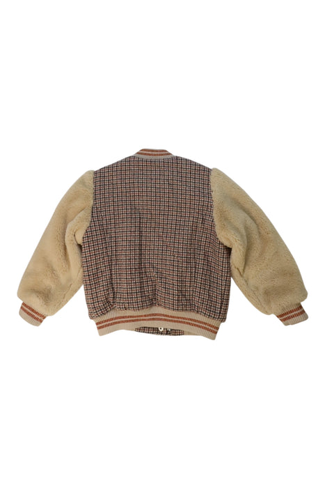 A Brown Puffer/Quilted Coats & Outerwear from Bonpoint in size 4T for girl. (Back View)