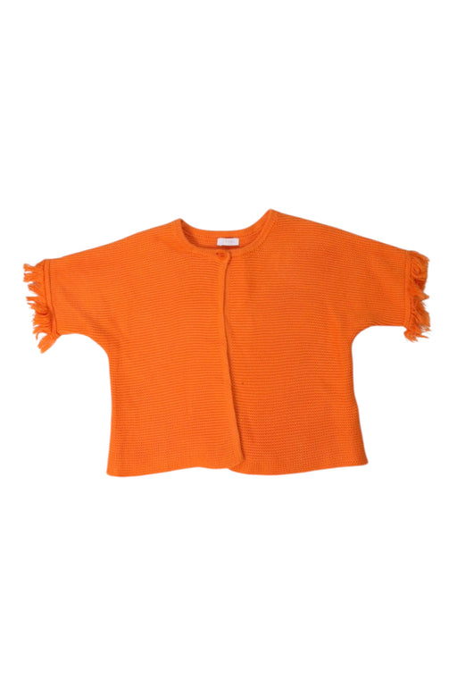 A Orange Long Sleeve Tops from Il Gufo in size 3T for girl. (Front View)