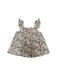 A Blue Sleeveless Tops from Absorba in size 12-18M for girl. (Back View)