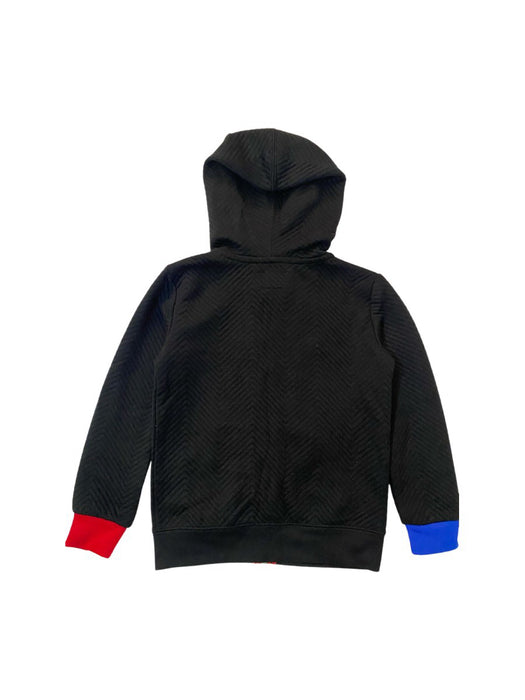 A Black Hooded Sweatshirts from Nike in size 4T for boy. (Back View)