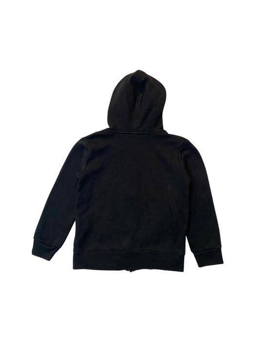 A Black Hooded Sweatshirts from Nike in size M for boy. (Back View)