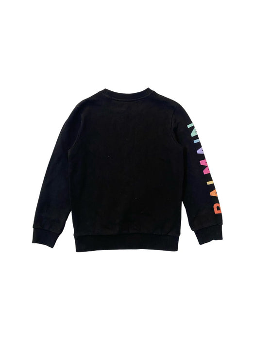 A Black Crewneck Sweatshirts from Balmain in size 8Y for neutral. (Back View)