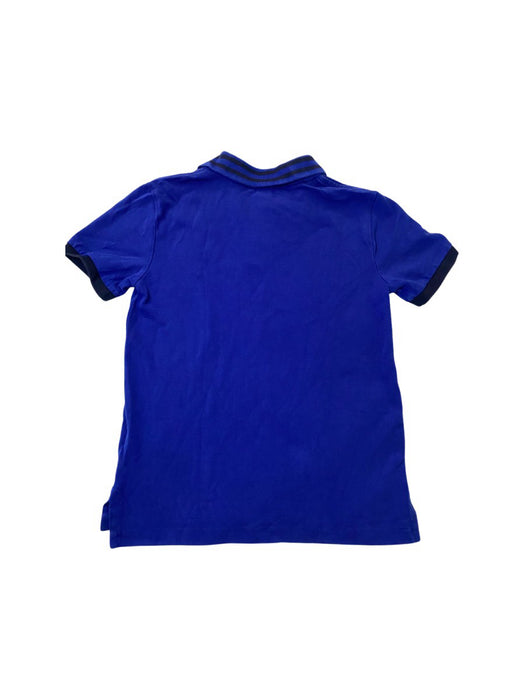 A Blue Short Sleeve Polos from Polo Ralph Lauren in size 6T for boy. (Back View)