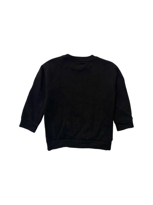 A Black Crewneck Sweatshirts from Balmain in size 4T for boy. (Back View)