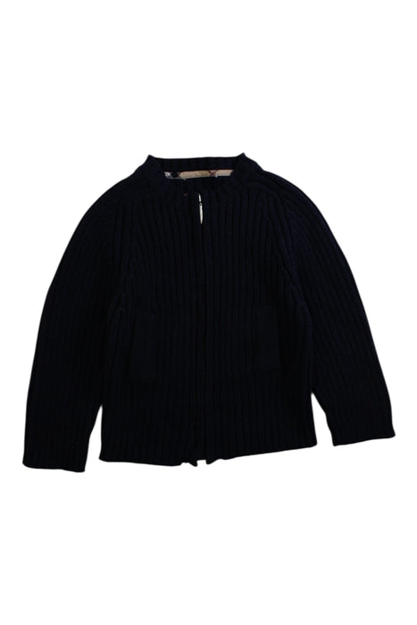 A Navy Lightweight Jackets from Burberry in size 4T for neutral. (Front View)