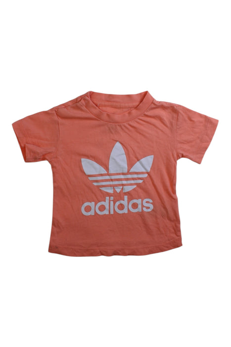 A Orange Short Sleeve T Shirts from Adidas in size 6-12M for neutral. (Front View)