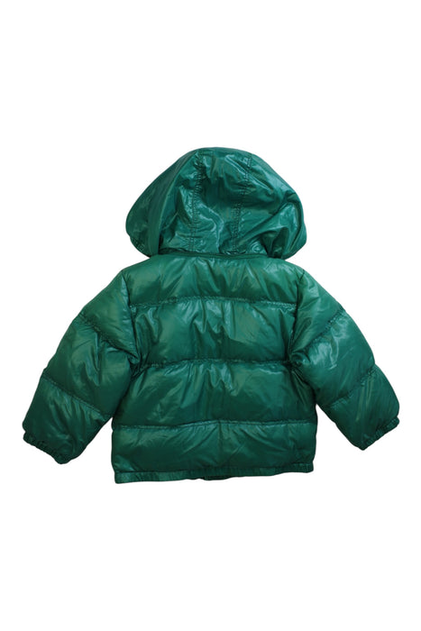 A Green Puffer/Quilted Coats & Outerwear from Burberry in size 2T for neutral. (Back View)