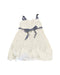 A White Sleeveless Dresses from Nicholas & Bears in size 3T for girl. (Back View)