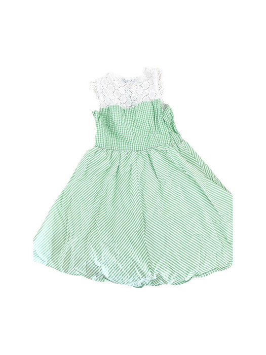A Green Sleeveless Dresses from Nicholas & Bears in size 3T for girl. (Back View)