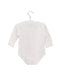 A White Long Sleeve Bodysuits from Mides in size 6-12M for neutral. (Back View)