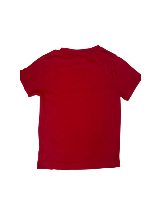 A Red Short Sleeve T Shirts from Air Jordan in size 6T for boy. (Back View)