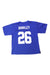 A Blue Short Sleeve T Shirts from Nike in size 7Y for boy. (Back View)