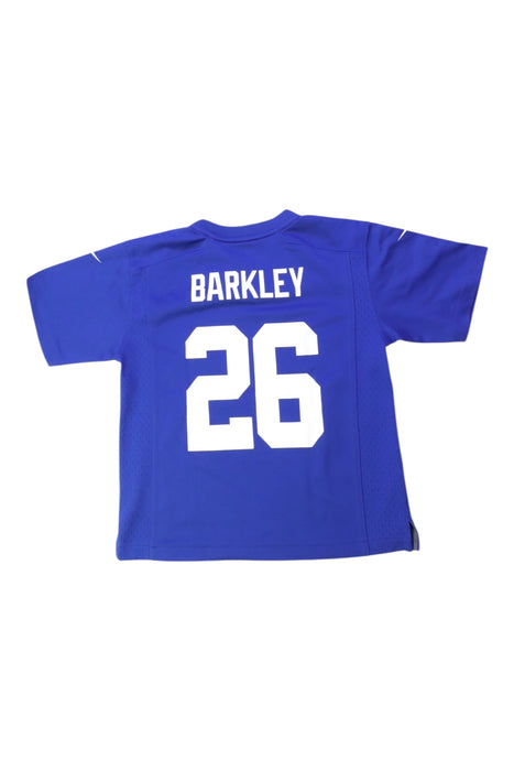 A Blue Short Sleeve T Shirts from Nike in size 7Y for boy. (Back View)