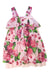 A Multicolour Sleeveless Dresses from Nanos in size 8Y for girl. (Front View)