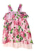 A Multicolour Sleeveless Dresses from Nanos in size 8Y for girl. (Back View)