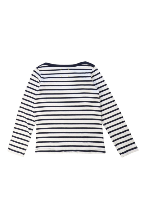 A White Long Sleeve Tops from Petit Bateau in size 8Y for girl. (Back View)