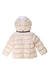 A Beige Puffer/Quilted Coats & Outerwear from Moncler in size 2T for girl. (Back View)