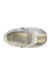 A Silver Flats from Stuart Weitzman in size 12-18M for girl. (Front View)