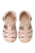 A Pink Sandals from Jacadi in size 12-18M for girl. (Back View)