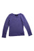 A Purple Long Sleeve Tops from Polo Ralph Lauren in size 5T for girl. (Front View)
