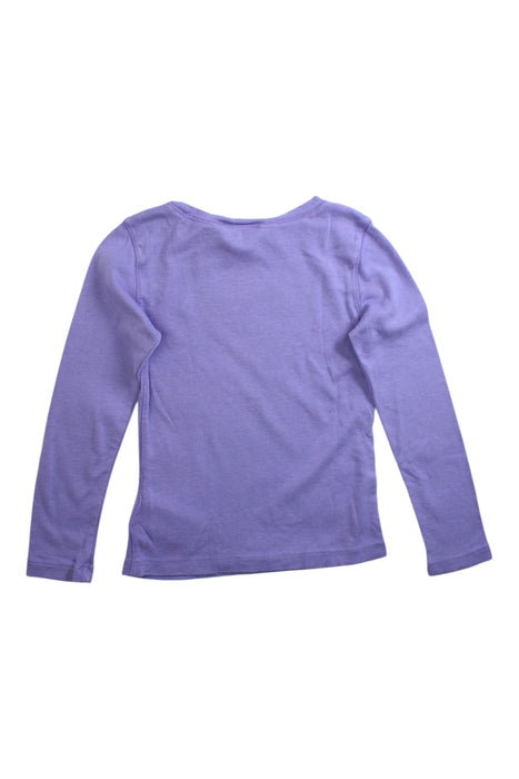 A Purple Long Sleeve Tops from Polo Ralph Lauren in size 5T for girl. (Back View)