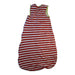 A Red Sleepsacs from Grobag in size 12-18M for neutral. (Back View)